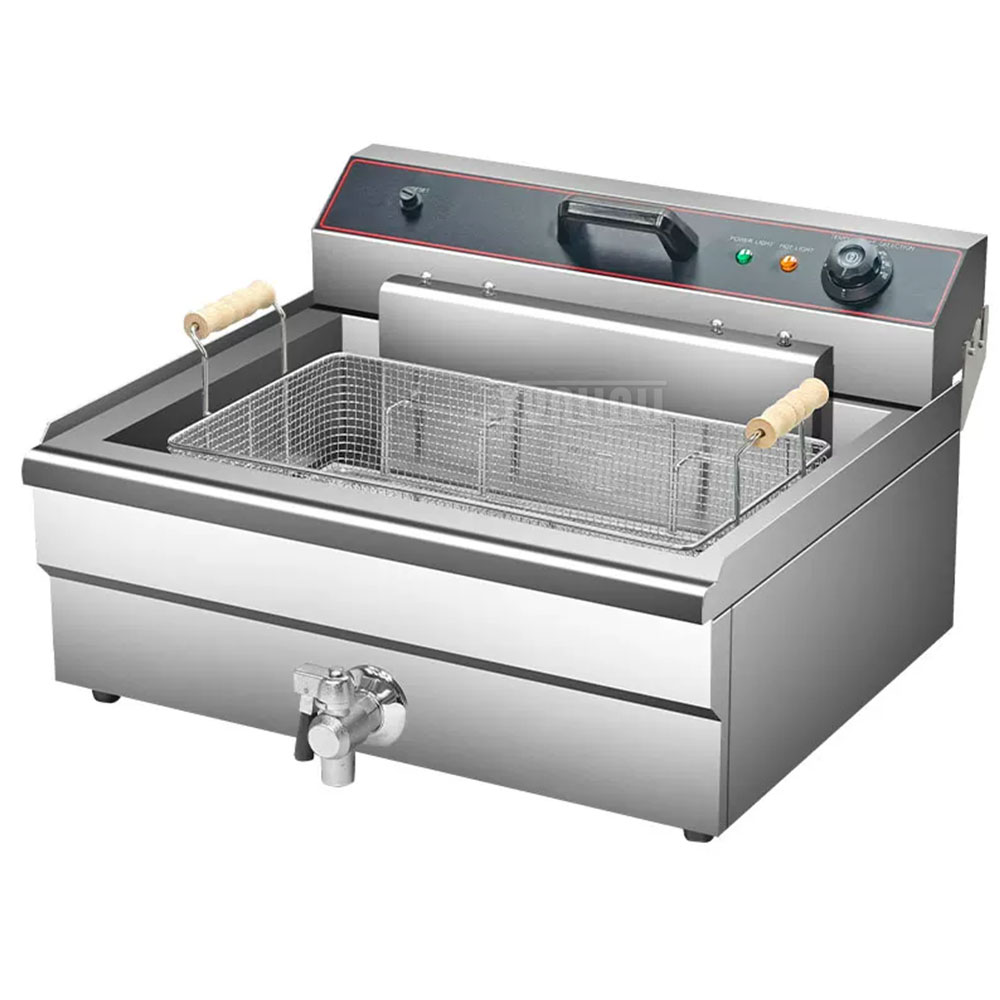 Kitchen Appliances Large - Fritadeira de Grande Capacidade com Controle