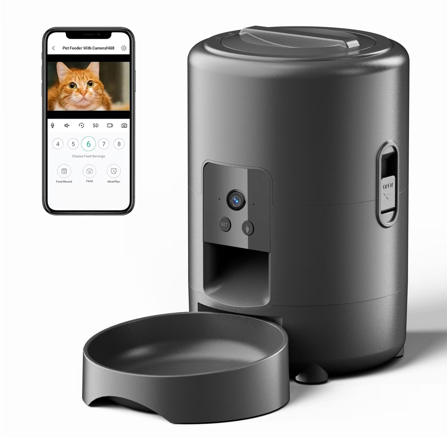 Kitchen Appliances Video - Comedouro Automático Inteligente para Pets com