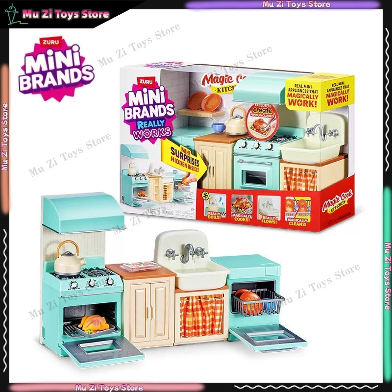 Kitchen Appliances Gift Items - Conjunto de Cozinha Mágica Zuru Mini