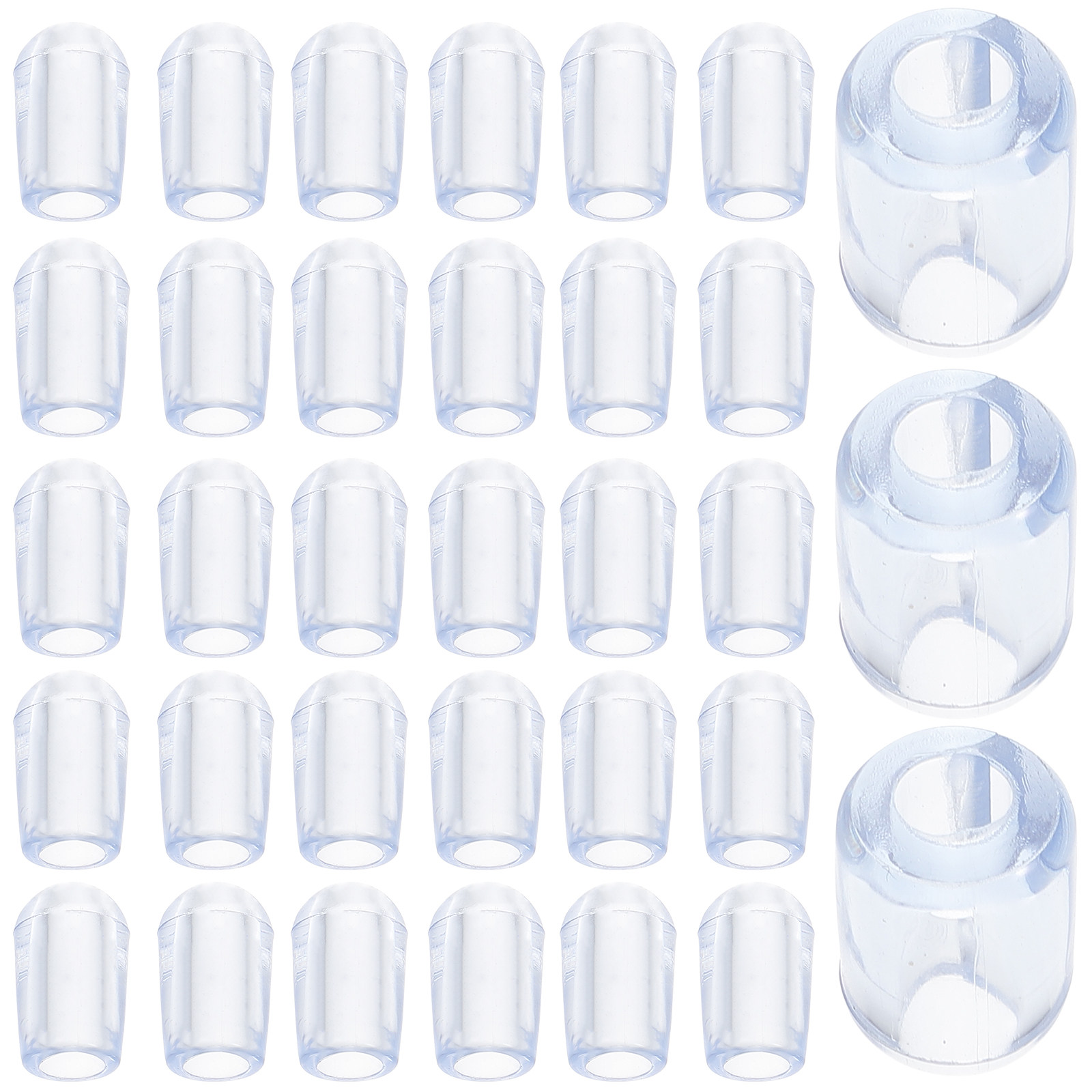 Kitchen Appliances Store - 80 Peças Pés de Plástico Transparente