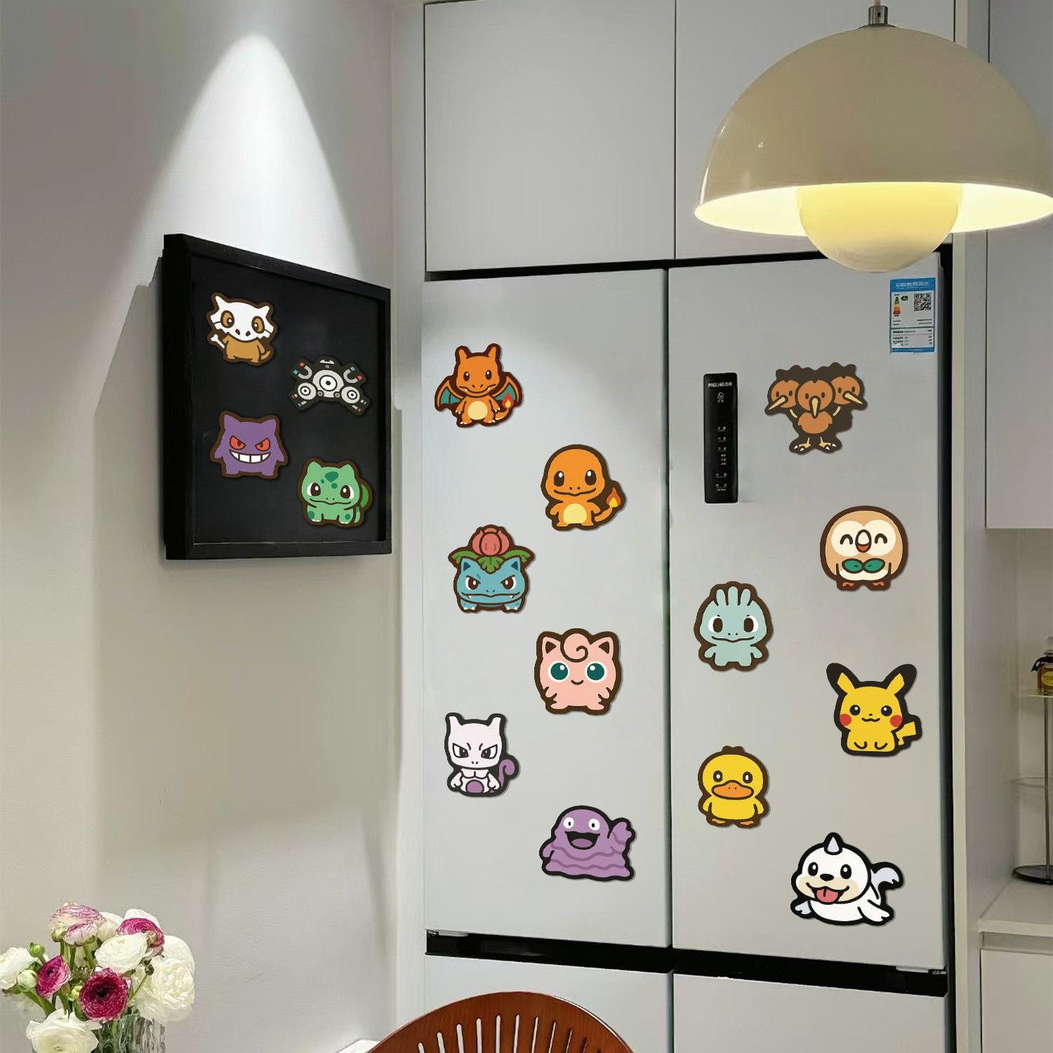 Kitchen Appliances Store - Ímã de Geladeira de Desenho Animado