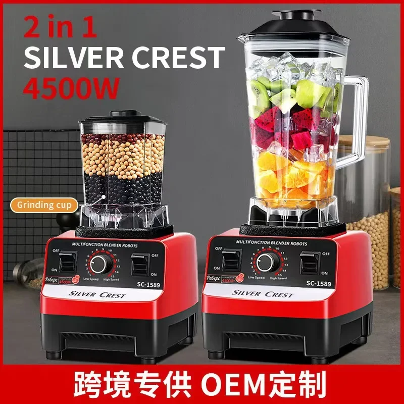 Blender High Power - Liquidificador Comercial de Alta Potência 220V,
