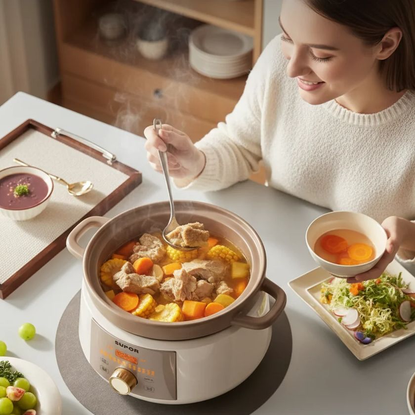 Kitchen Appliances Large - Panela elétrica doméstica de cerâmica 4l,