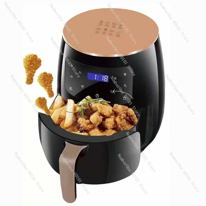 Kitchen Appliances Large - Fritadeira Elétrica Digital Multifuncional 6L de