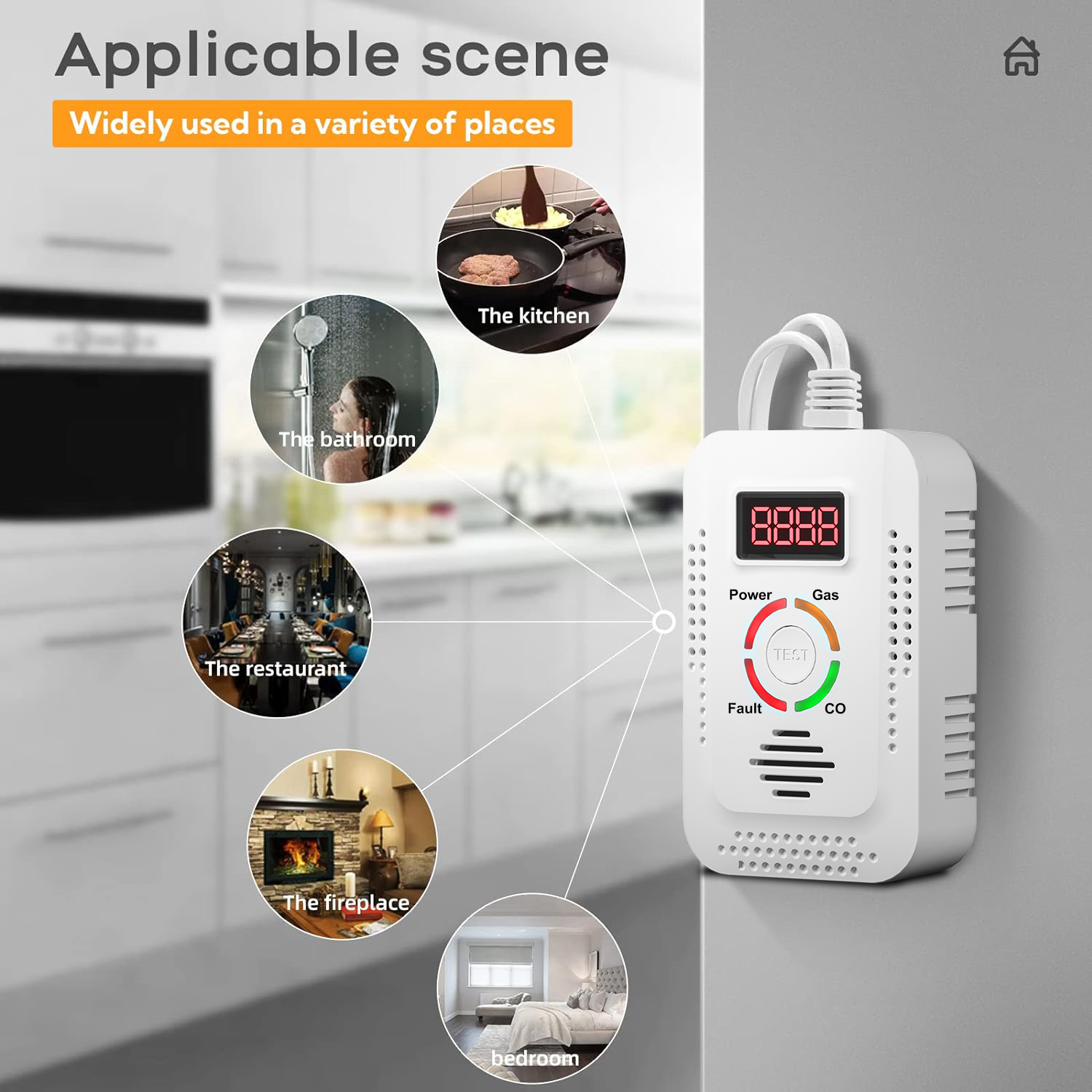 Detector de monóxido de carbon - Kitchen Appliances Video avaliação e preço