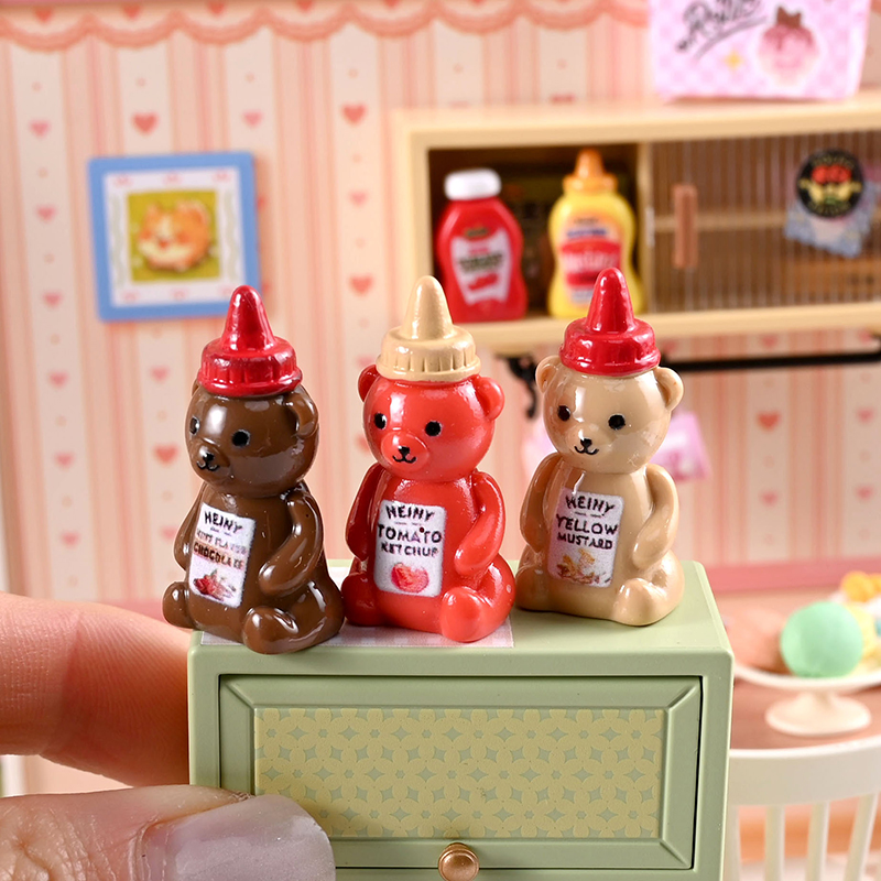 10 pçs 1/12 casa de bonecas si - Kitchen Appliances Store avaliação e preço