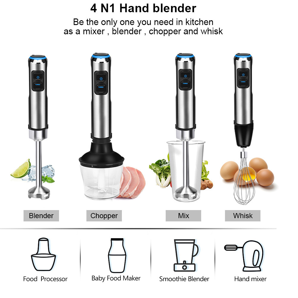 Liquidificador manual 4 em 1 d - Blender High Power avaliação e preço
