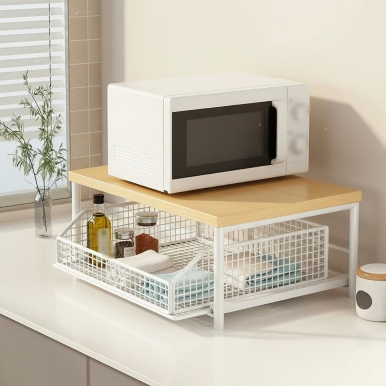 Prateleira de Cozinha de 2 Nív - Kitchen Appliances Usa avaliação e preço