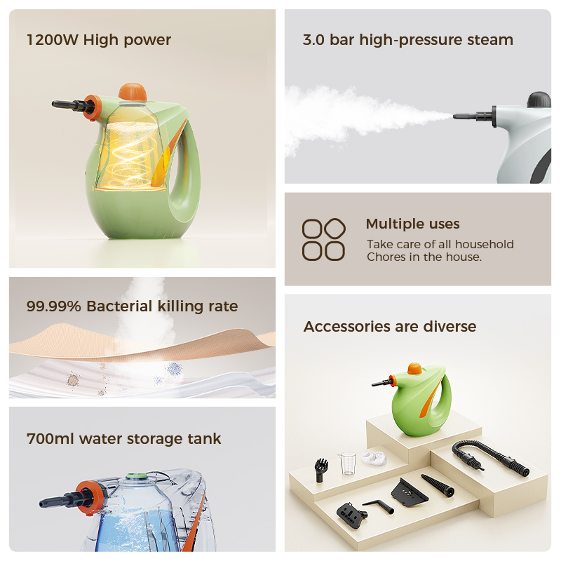 Limpador a vapor para eletrodo - Kitchen Appliances Usa avaliação e preço