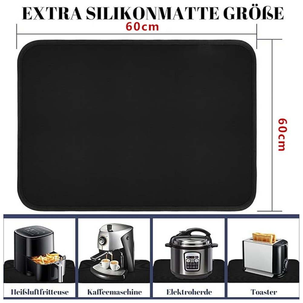 Tapete preto para eletrodomést - Kitchen Appliances Usa avaliação e preço
