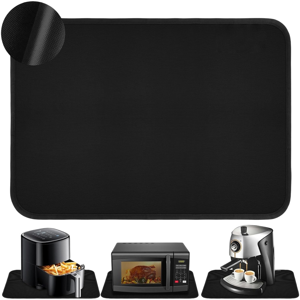Tapete preto para eletrodomést - Kitchen Appliances Usa avaliação e preço