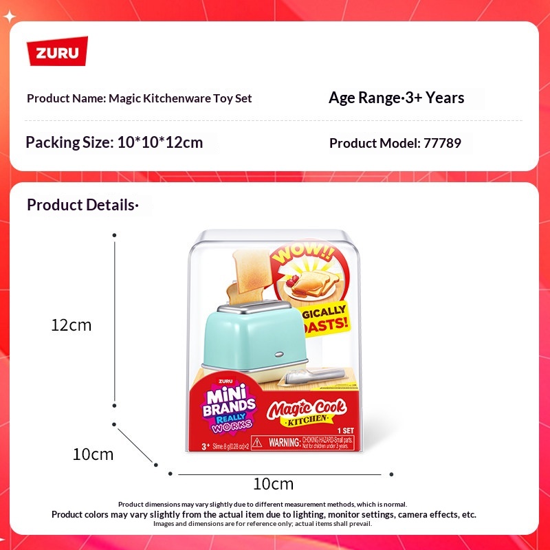 Conjunto de Cozinha Mágica Zur - Kitchen Appliances Gift Items avaliação e preço